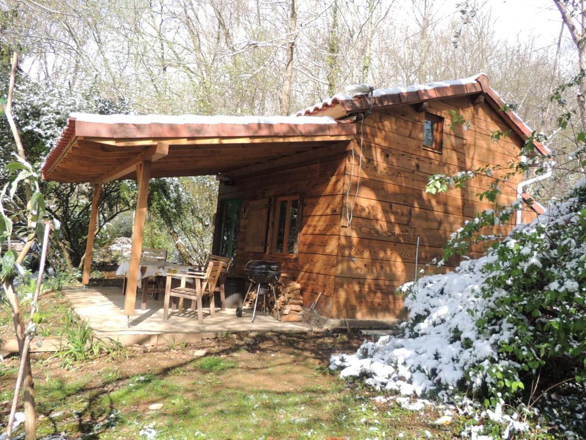 Cabane Dans Les Bois Avec Vue Sur Les Pyrenees Saint-Laurent-de-Neste Eksteriør billede