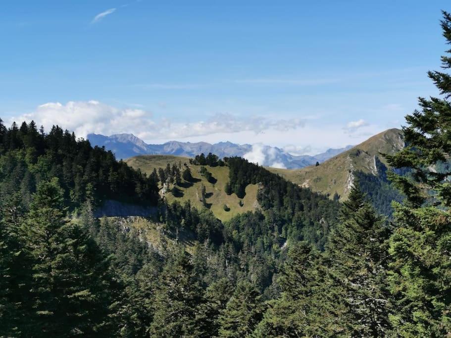 Cabane Dans Les Bois Avec Vue Sur Les Pyrenees Saint-Laurent-de-Neste Eksteriør billede